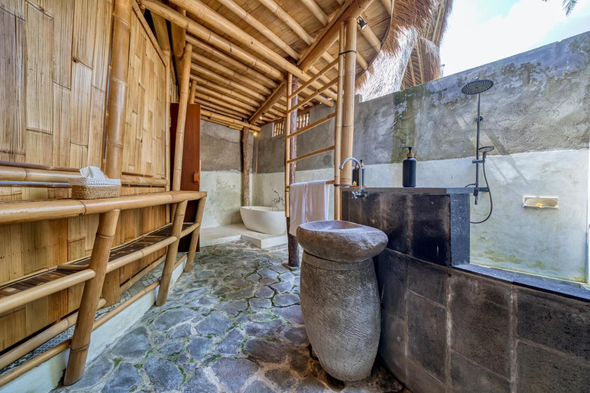 Bamboo Cabin Sanctuary By Nusantara Hospitality ウブド エクステリア 写真