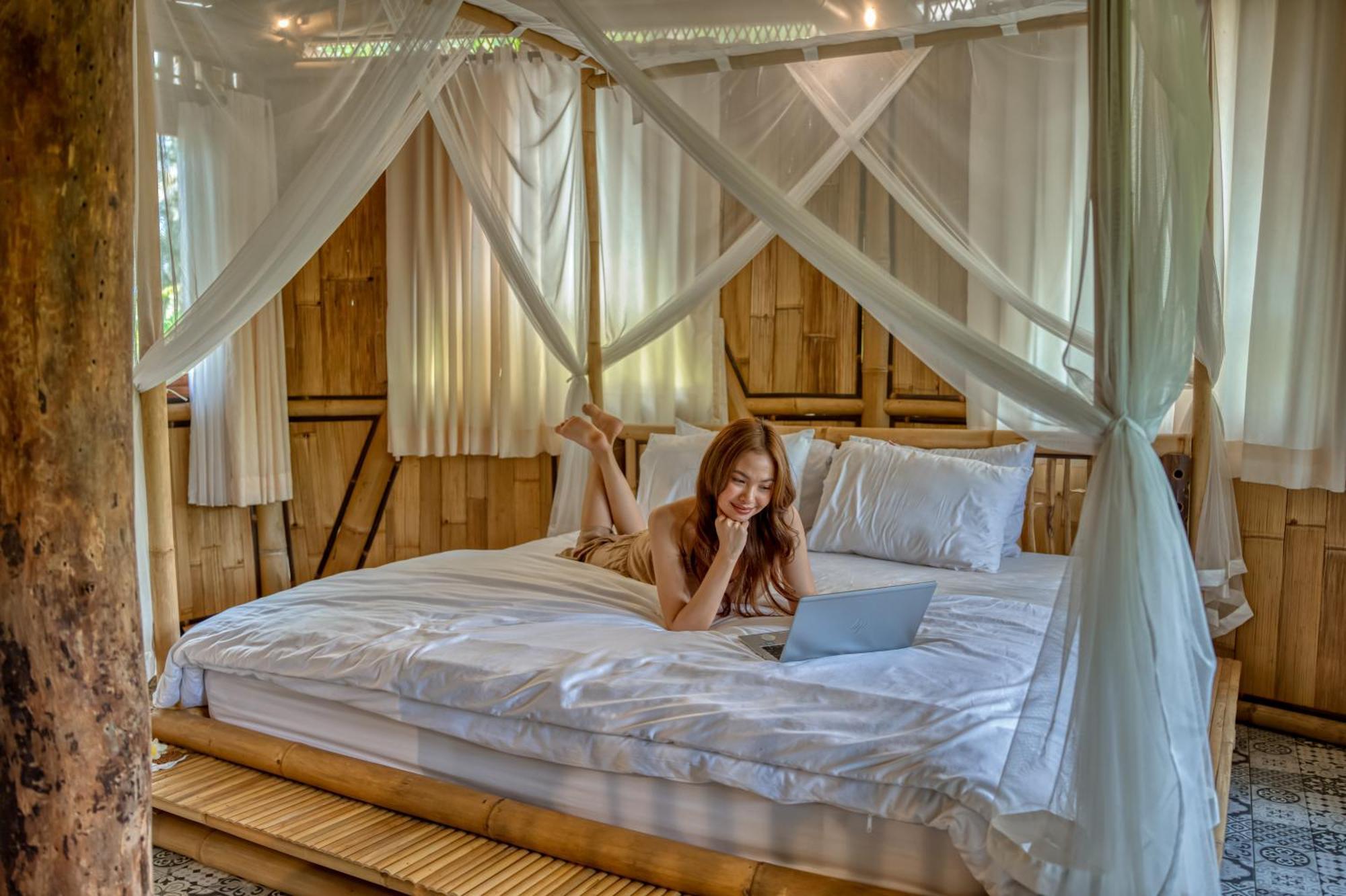 Bamboo Cabin Sanctuary By Nusantara Hospitality ウブド エクステリア 写真